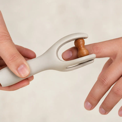 Dual-Action Finger Relief Roller