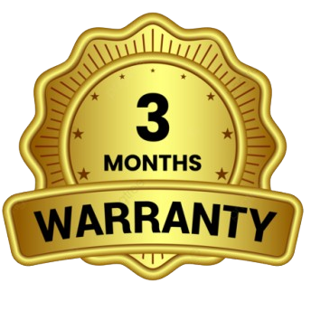 3-Month Warranty